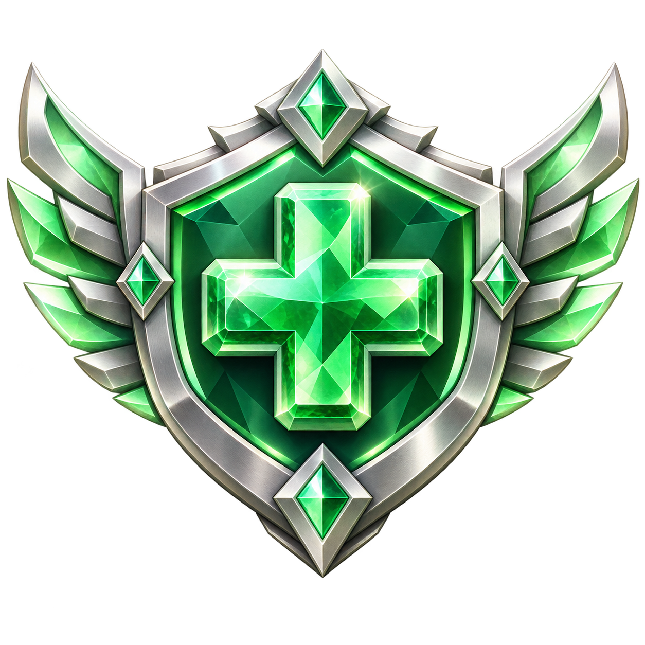 Green Plus supporter rank emblem